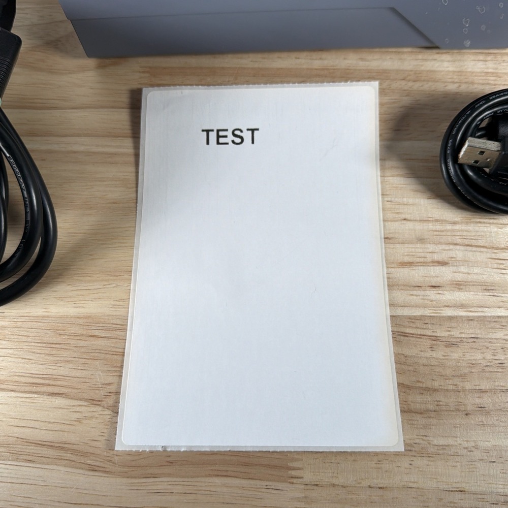 Rollo Thermal Label Printer X1038 w/ Power Supply and USB Cable Tested Working - Picture 2 of 9